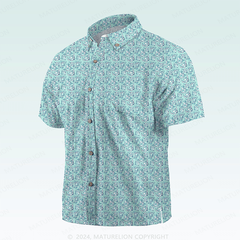 Maturelion Men's Hawaiian Shirt Surprisingly Witty Hawaiian Shirt