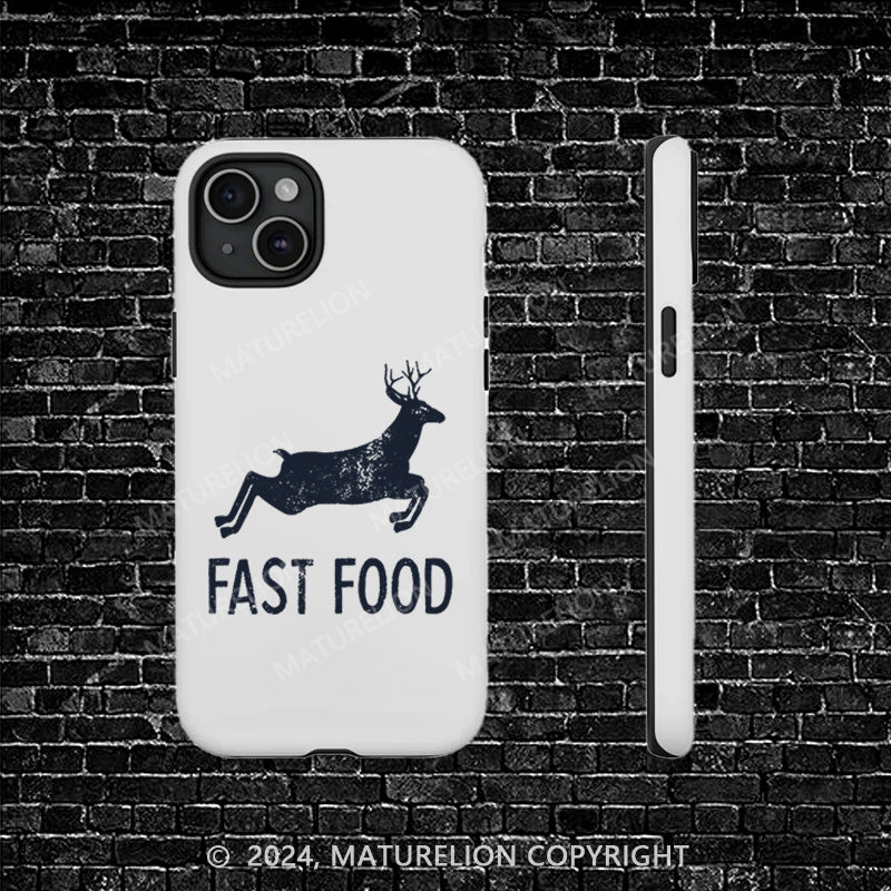 Maturelion Fast Food iphone Case