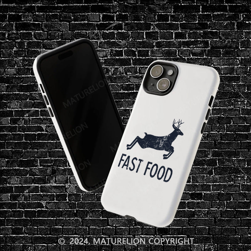 Maturelion Fast Food iphone Case