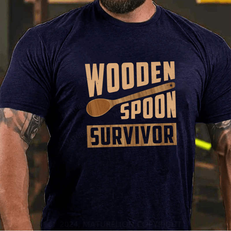 Maturelion Wooden Spoon Survivor T-shirt