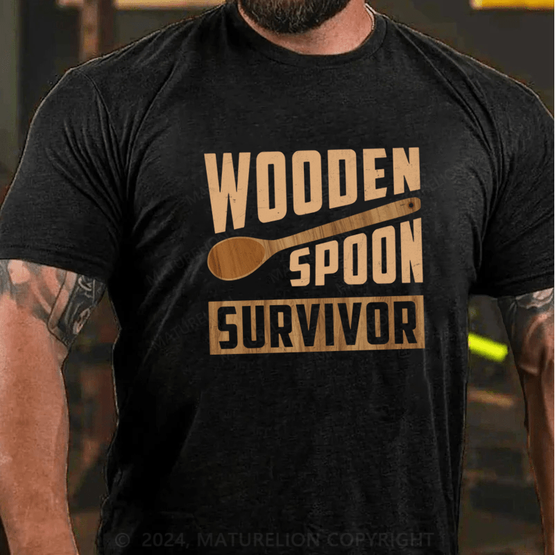 Maturelion Wooden Spoon Survivor T-shirt