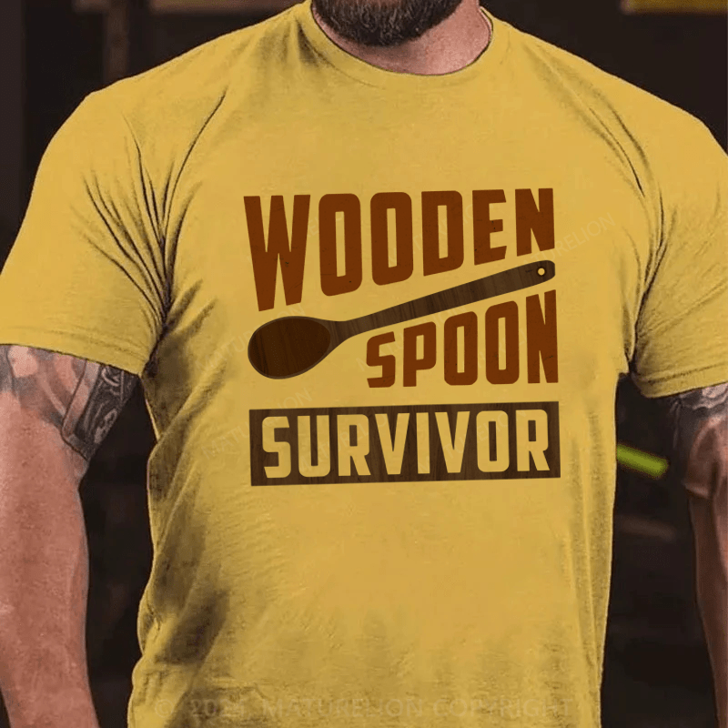 Maturelion Wooden Spoon Survivor T-shirt