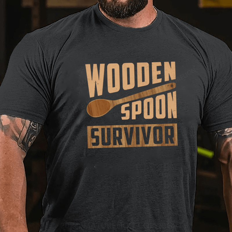 Maturelion Wooden Spoon Survivor T-shirt