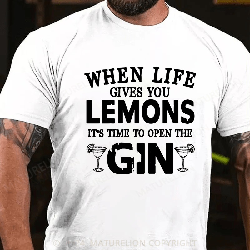 Maturelion When Life Gives You Lemons T-Shirt