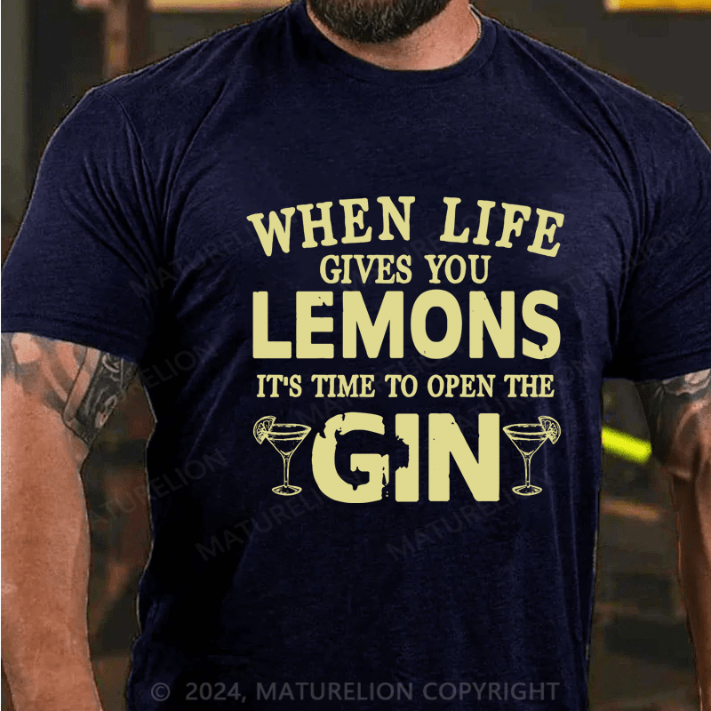 Maturelion When Life Gives You Lemons T-Shirt