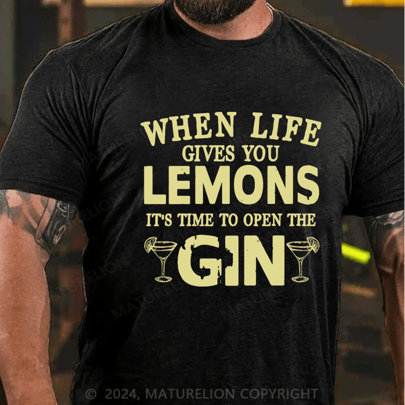 Maturelion When Life Gives You Lemons T-Shirt