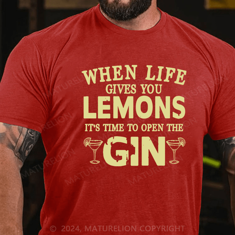 Maturelion When Life Gives You Lemons T-Shirt