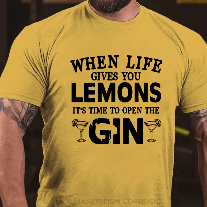 Maturelion When Life Gives You Lemons T-Shirt