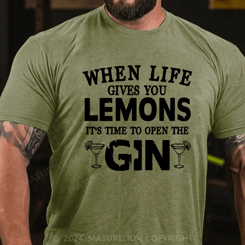 Maturelion When Life Gives You Lemons T-Shirt