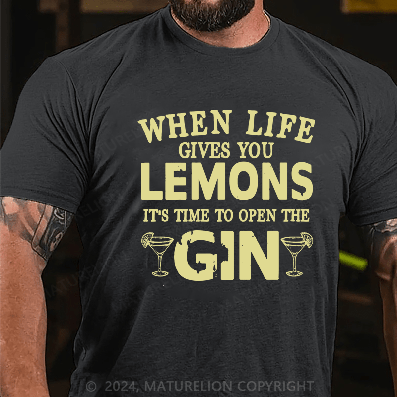 Maturelion When Life Gives You Lemons T-Shirt