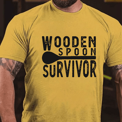 Maturelion  Wooden Spoon Survivor T-shirt