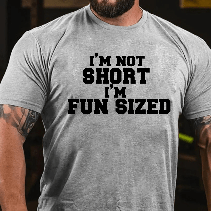 Maturelion I'm Not Short I'm Fun Sized Long Sleeve T-Shirt