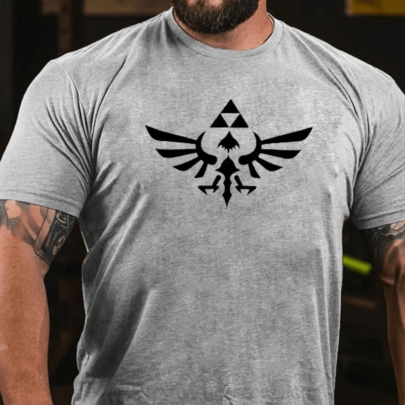 Maturelion Men's Nintendo Legend of Zelda Triforce T-Shirt