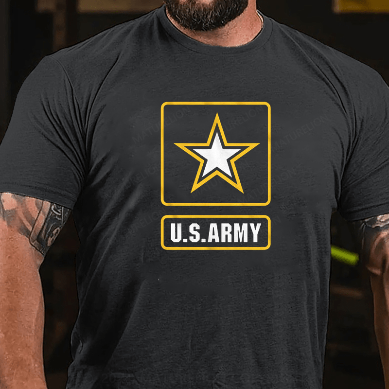 Maturelion U.S. ARMY Logo T-Shirt