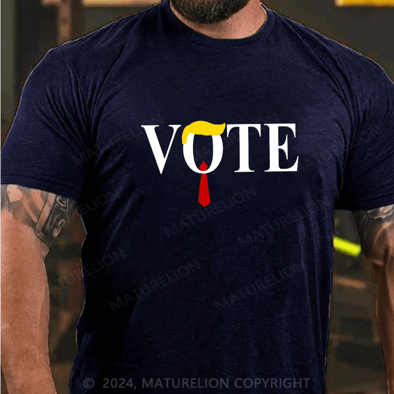 Maturelion Vote Trump Hair Tie T-Shirt