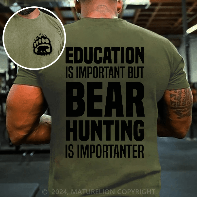 Maturelion Bear Hunting Shirt