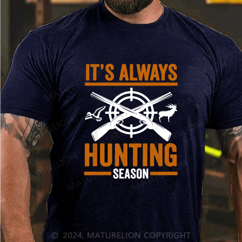 Maturelion I Don't Suck At Hunting T-Shirt