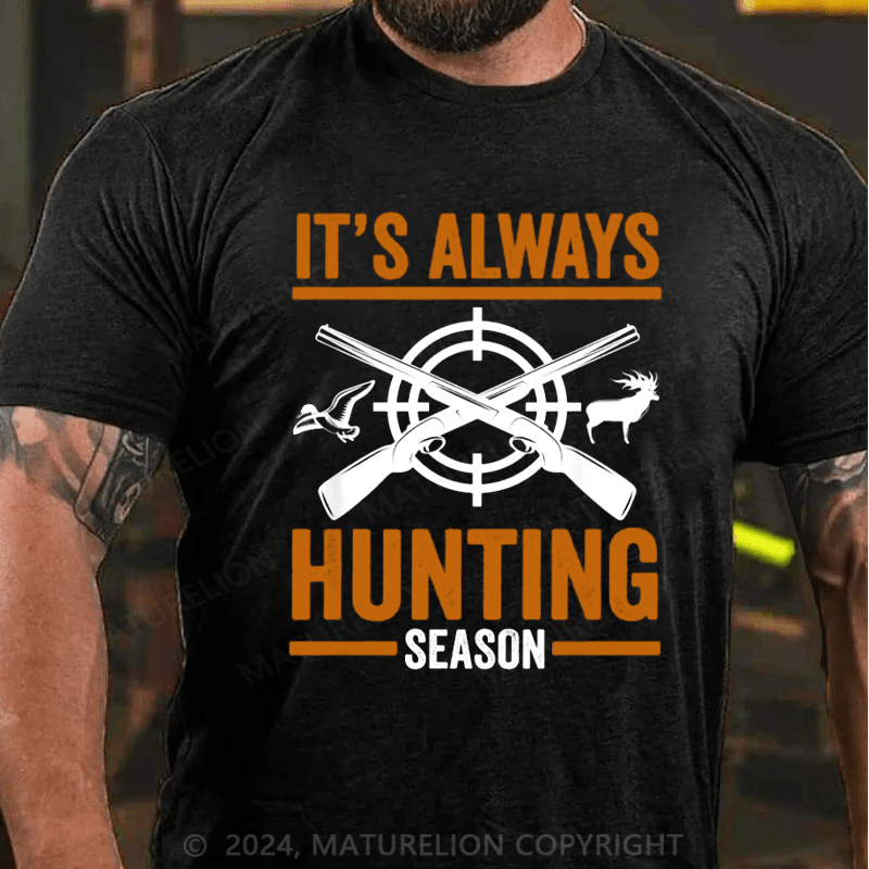 Maturelion I Don't Suck At Hunting T-Shirt