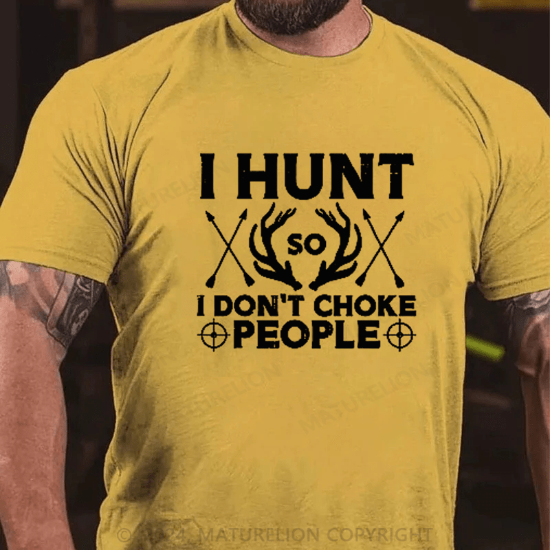 Maturelion Getting High Is My Job Arborist Lumberjack Woodworker T-Shirt