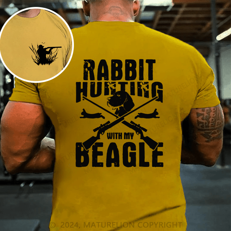 Maturelion Rabbit Hunter Gift T-Shirt