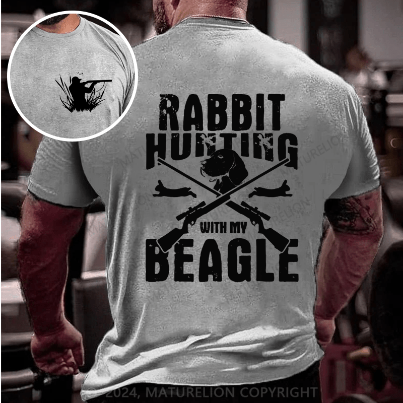 Maturelion Rabbit Hunter Gift T-Shirt