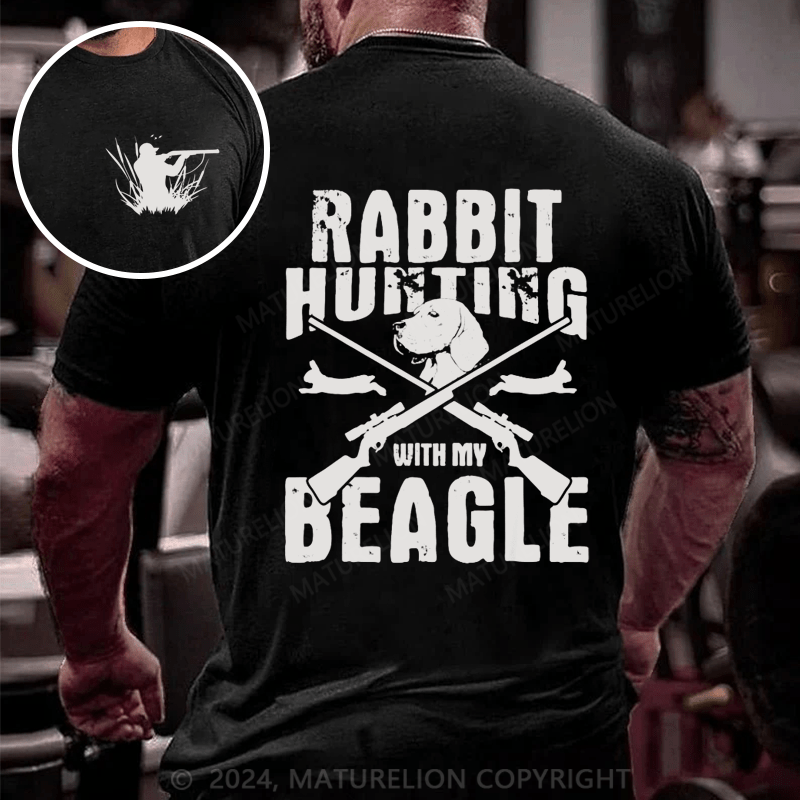 Maturelion Rabbit Hunter Gift T-Shirt