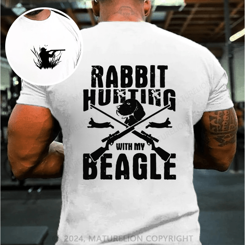 Maturelion Rabbit Hunter Gift T-Shirt