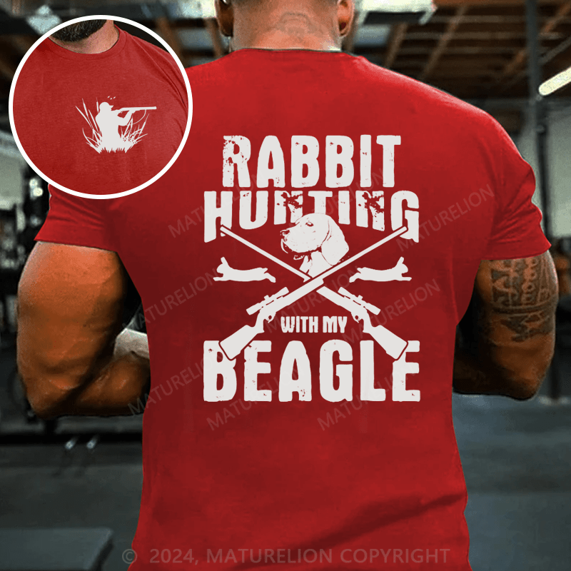 Maturelion Rabbit Hunter Gift T-Shirt