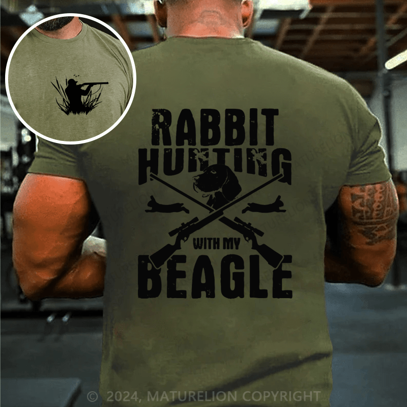 Maturelion Rabbit Hunter Gift T-Shirt