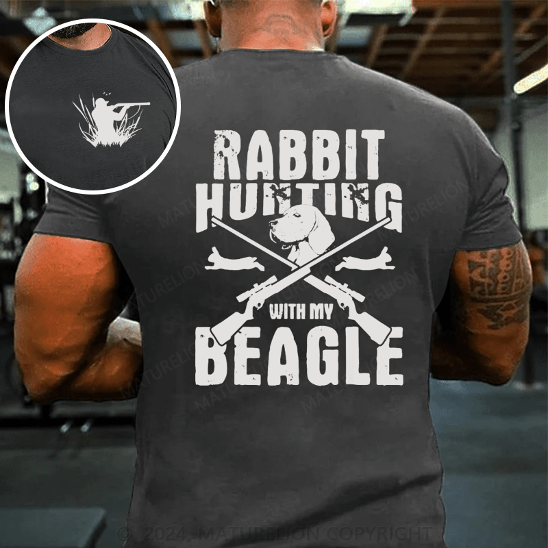 Maturelion Rabbit Hunter Gift T-Shirt