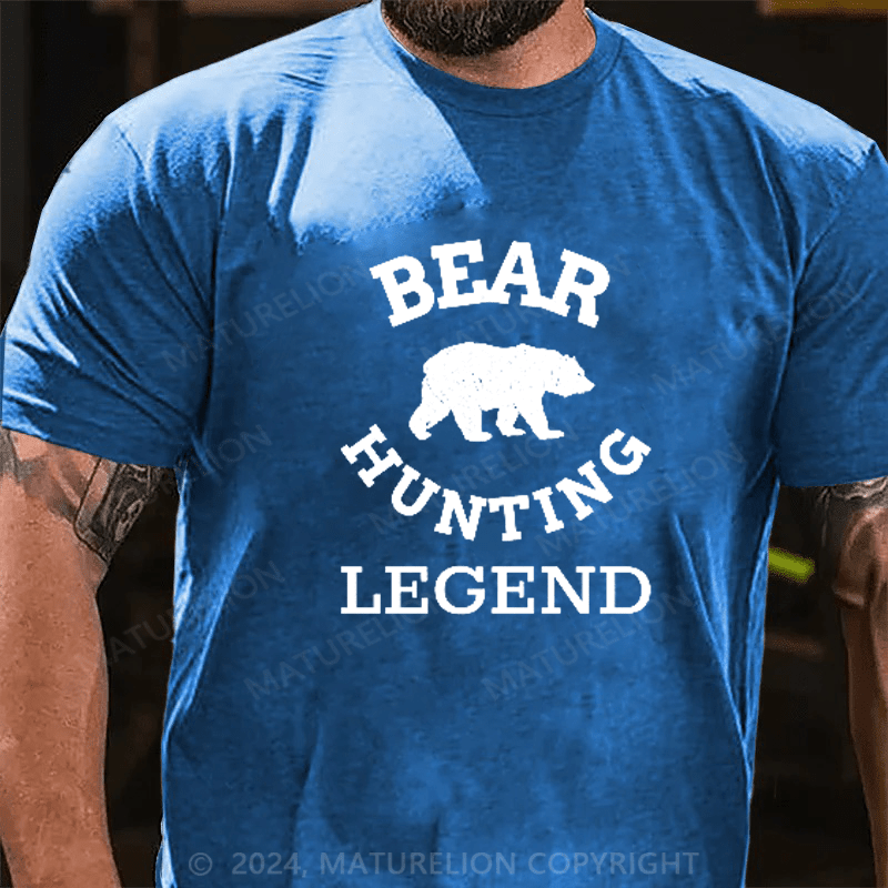 Maturelion Bear Hunting Legend T-Shirt