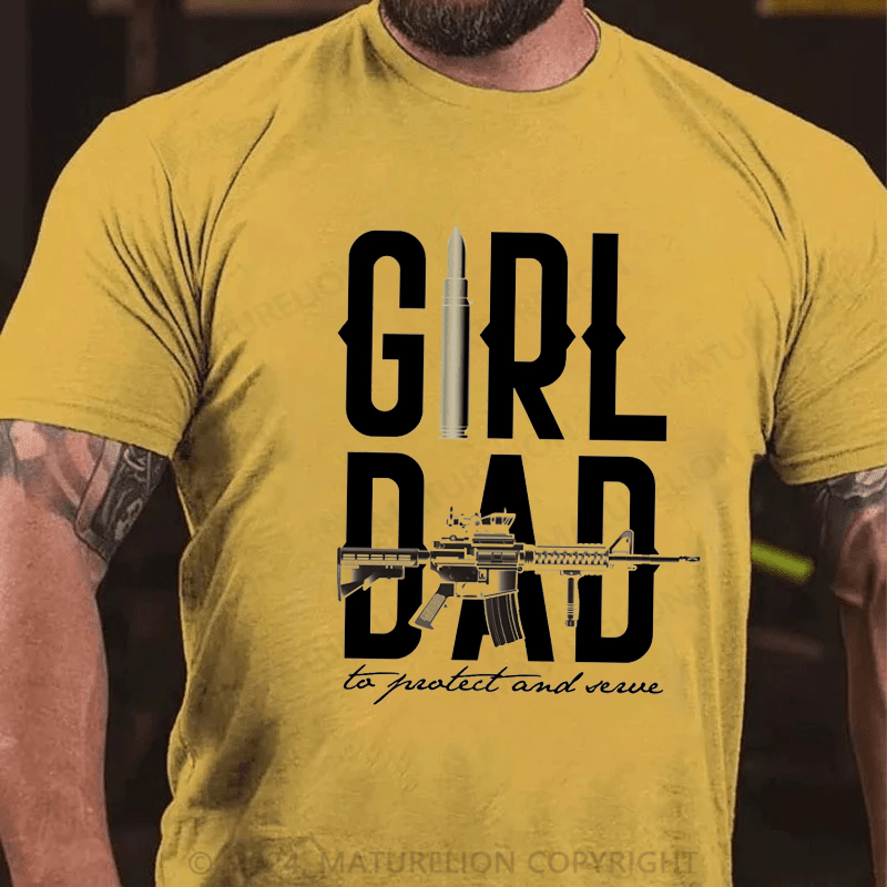 Maturelion Girl Dad T-Shirt