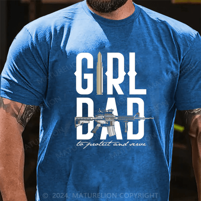 Maturelion Girl Dad T-Shirt