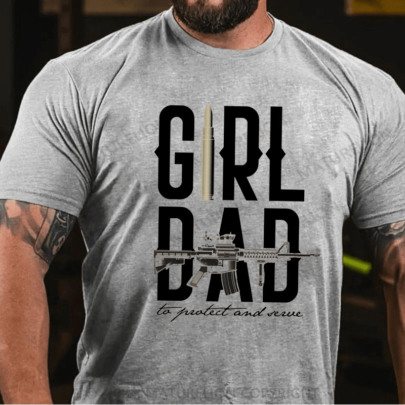 Maturelion Girl Dad T-Shirt