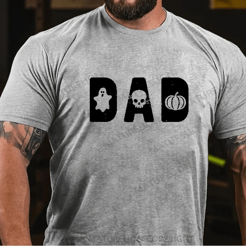 Maturelion Mens Dad Halloween T-shirt