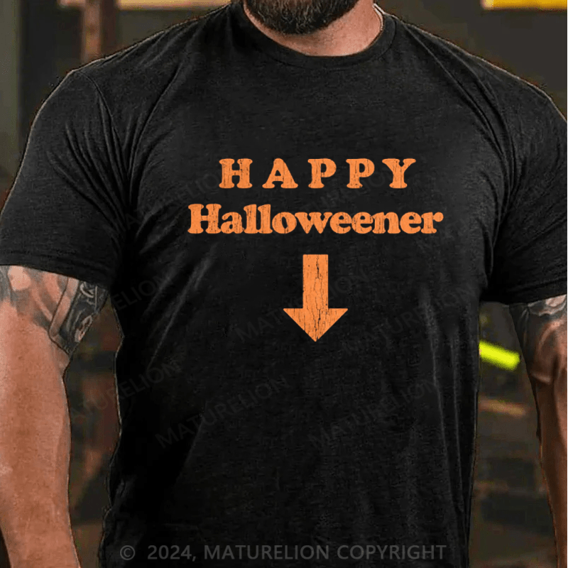 Maturelion Happy Halloweener T-shirt