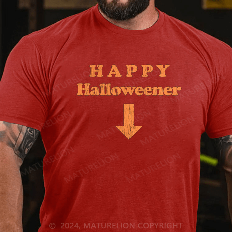 Maturelion Happy Halloweener T-shirt