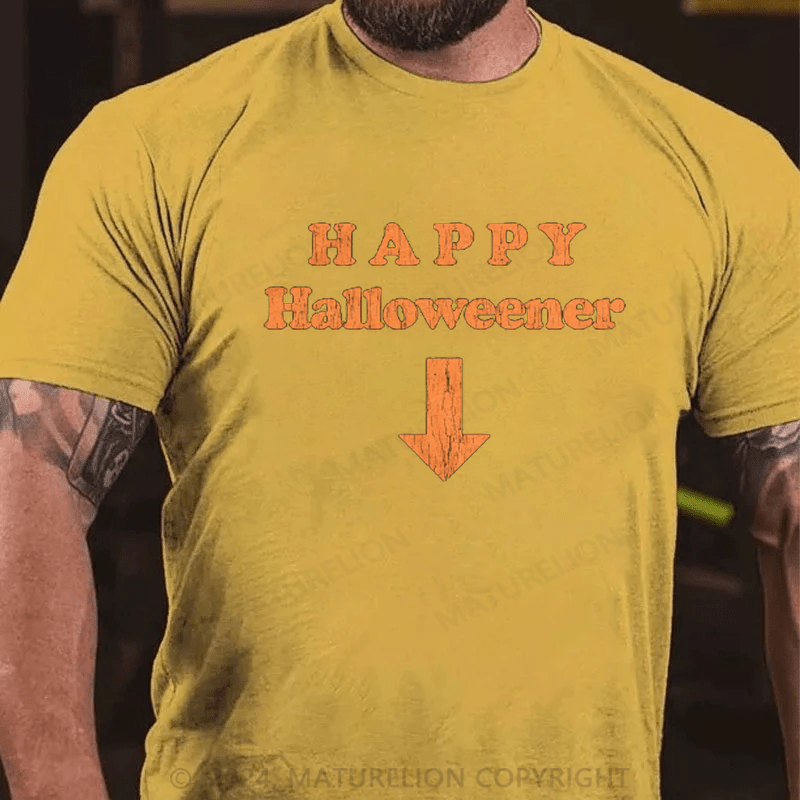 Maturelion Happy Halloweener T-shirt