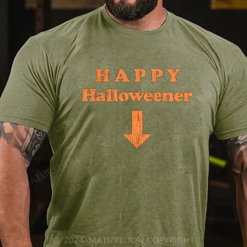 Maturelion Happy Halloweener T-shirt