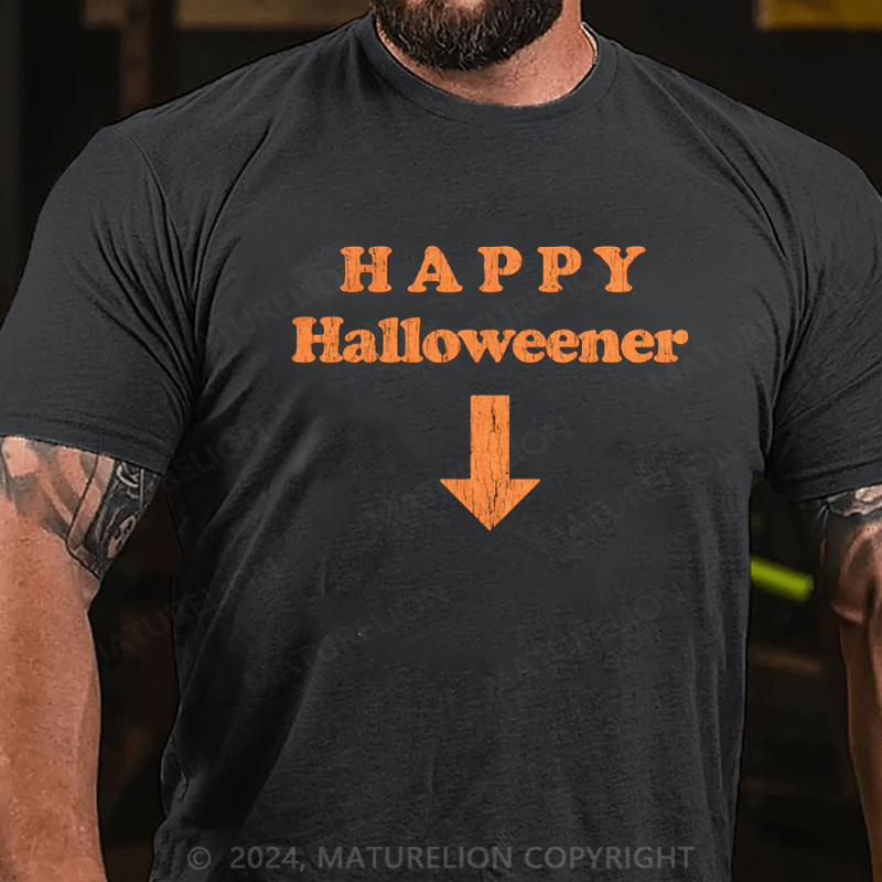 Maturelion Happy Halloweener T-shirt