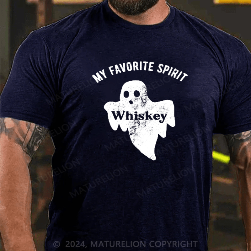 Maturelion My Favorite Spirit Whiskey T-shirt