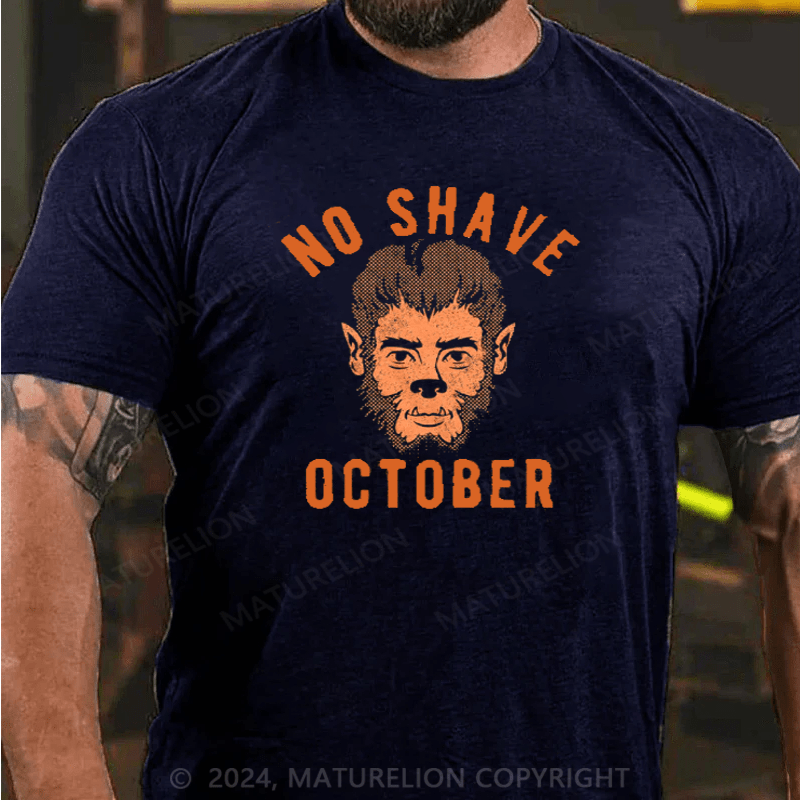 Maturelion No Shave October T-Shirt