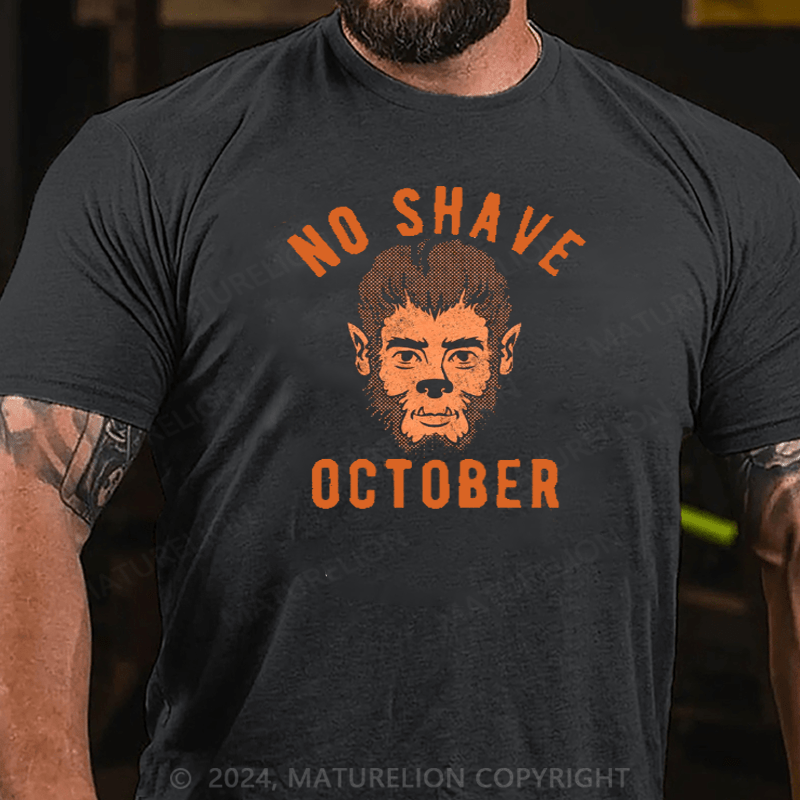 Maturelion No Shave October T-Shirt