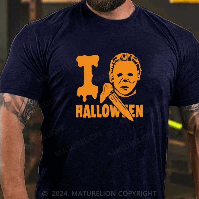 Maturelion I Love Halloween 1978 T-Shirt