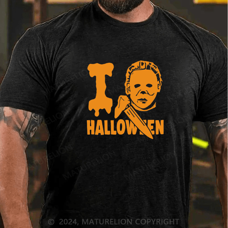 Maturelion I Love Halloween 1978 T-Shirt