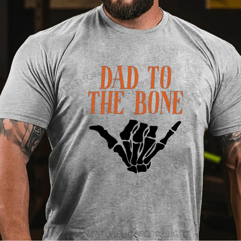 Maturelion Halloween Dad to the Bone Shirt