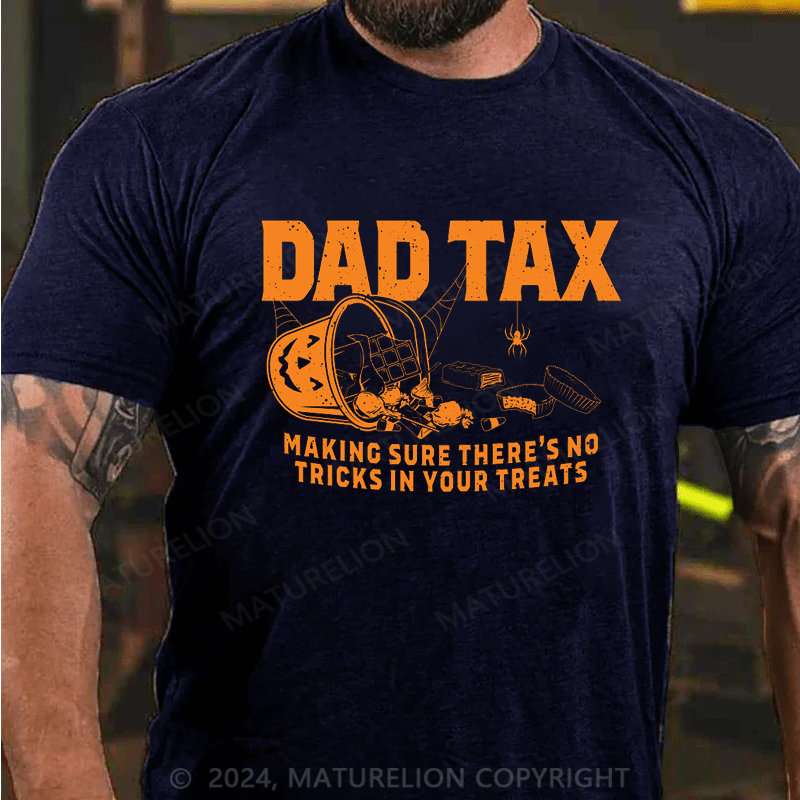 Maturelion Halloween Dad Tax T-Shirt