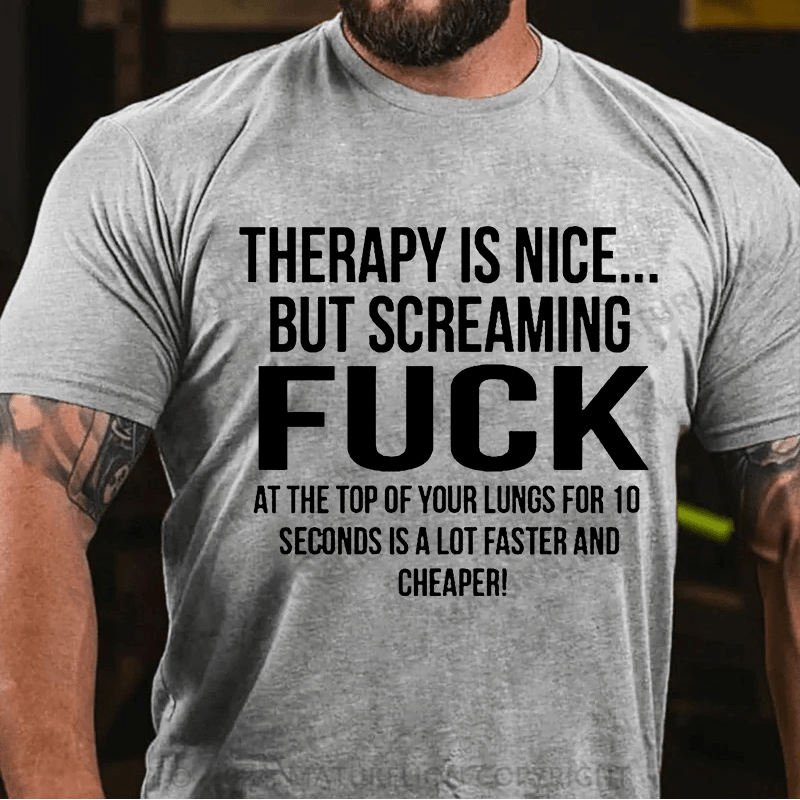 Matuerlion Therapy Is Nice... T-Shirt