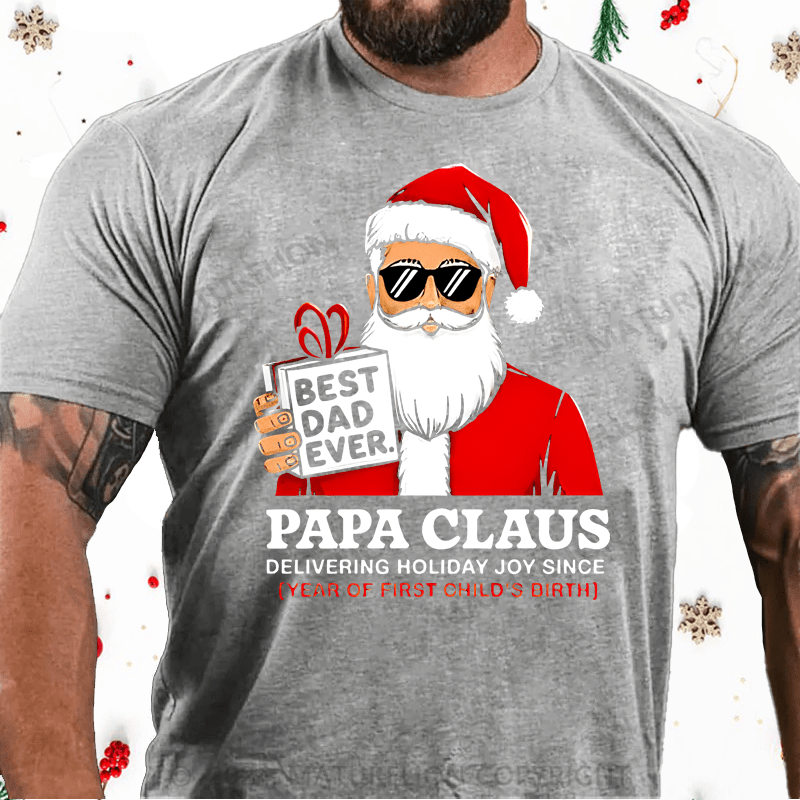 Maturelion Christmas T-shirt Dad T-shirt