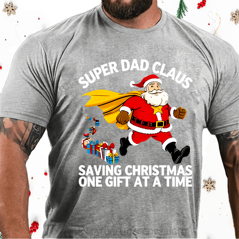 Maturelion Christmas T-shirt Dad T-shirt